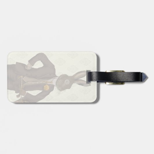 Apple Hare 2 Gepäckanhänger (Rückseite horizontal)