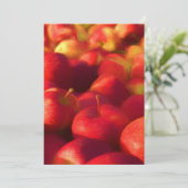 Apple Harvest Dankeskarte (Stehend Vorderseite)