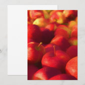 Apple Harvest Dankeskarte (Vorne/Hinten)
