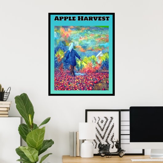 Apple Harvest Poster (Heimbüro)