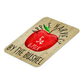 Apple Harvest Vintag Sign Magnet (Linke Seite)