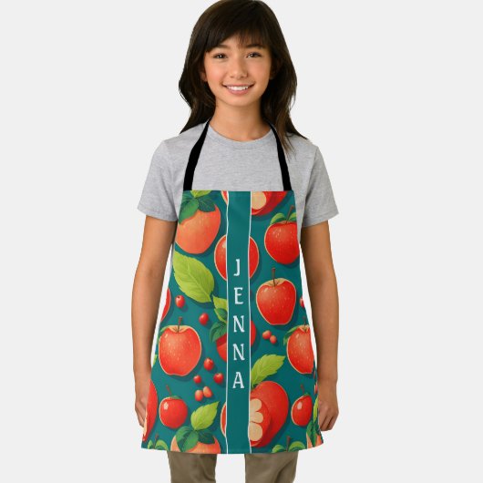 Apple Head Chihuahua Mosaic farbiges Muster Schürze (Insitu)