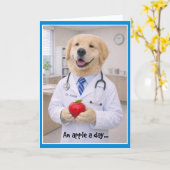 Apple Health  Get Well Card  AA-1 Karte (Gelbe Blume)