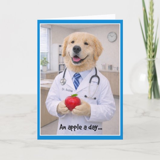 Apple Health  Get Well Card  AA-1 Karte (Vorderseite)