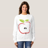 Apple Healthy Red Fruit Sweatshirt (Vorne ganz)