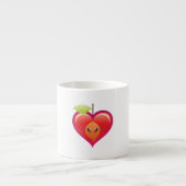 Apple Heart Espressotasse (Vorderseite)