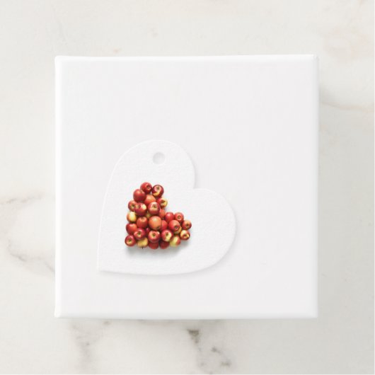 Apple Heart Geschenkanhänger (Beispiel)