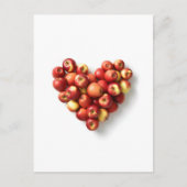 Apple Heart Postkarte (Vorderseite)