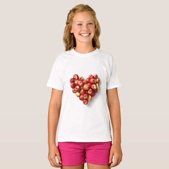 Apple Heart T-Shirt (Vorne ganz)