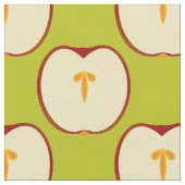 Apple Hearts Stoff (Nahaufnahme)