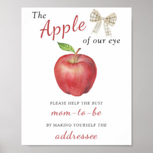 Apple - Hilf der beschäftigten werdenden Mutter Ad Poster