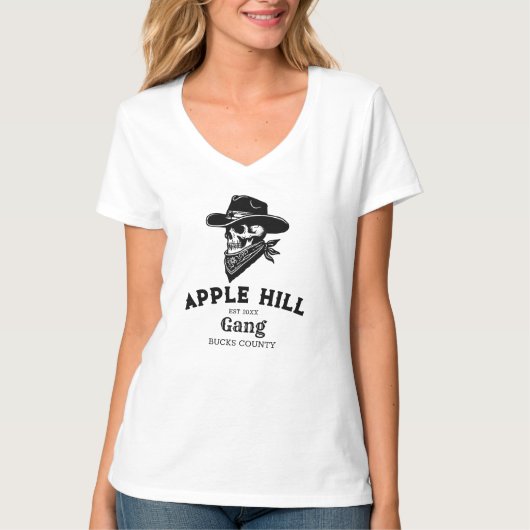 Apple Hill Gang Bucks Landkreis, Western, Spaß, Ei T-Shirt (Vorderseite)