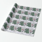 Apple Holidays Leopard Appaloosa Pferd Weihnachten Geschenkpapier (Ungerollt)