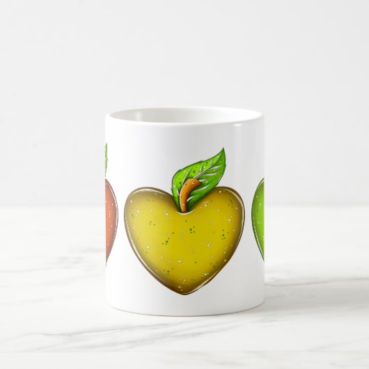 Apple Hört Lehrer's Geschenkidee Tasse (Mittel)
