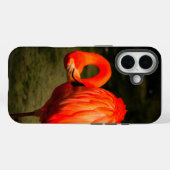 APPLE i PHONE CASE WITH A FLAMINGO DESIGN (Rückseite (Horizontal))