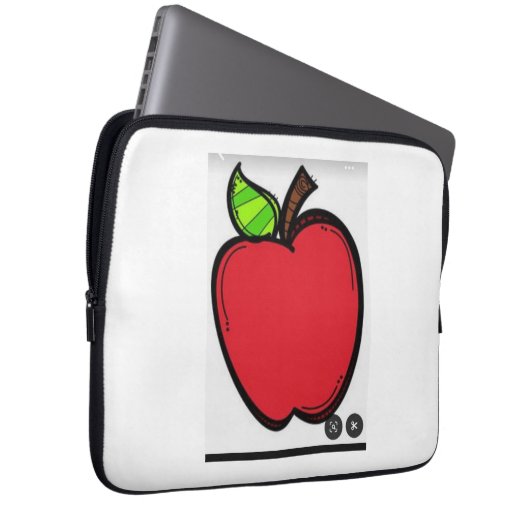 APPLE ICON DISIGINING Electronics Bag Laptopschutzhülle (Vorne Rechts)