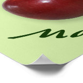 Apple-Identifizierung Poster (Ecke)