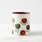 Apple-Identifizierungs-Tasse Zweifarbige Tasse (Mittel)