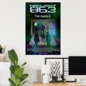 Apple II // Projekt 863 Original Poster (Heimbüro)