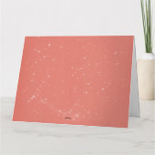 Apple in der dankbaren Galaxy Danke-Card Dankeskarte (Rückseite)