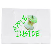 Apple Inside Große Geschenktüte (Rückseite)