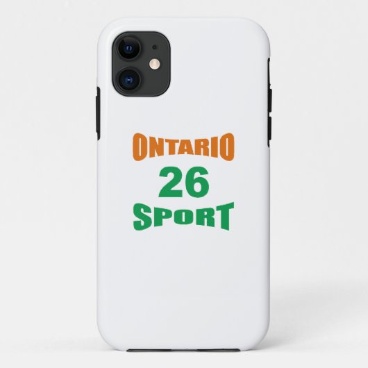 Apple iPhone11 Hülle ONTARIO SPORT 26 (Rückseite)