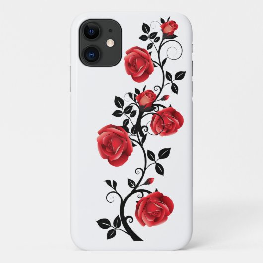 Apple iPhone 11 Case-Rose Wein Case-Mate iPhone Hülle (Rückseite)