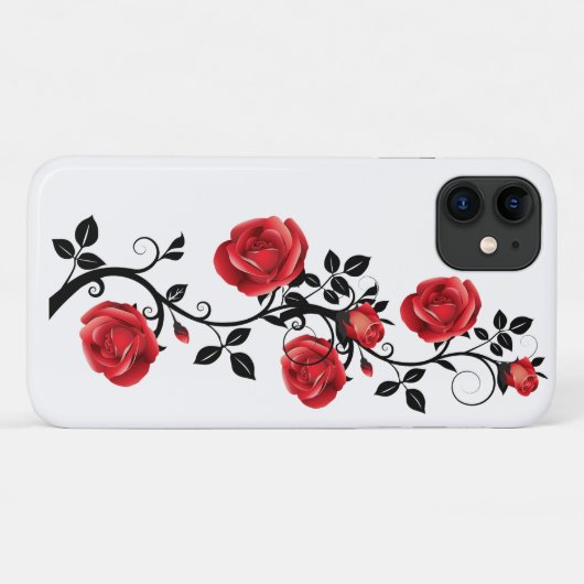 Apple iPhone 11 Case-Rose Wein Case-Mate iPhone Hülle (Rückseite (Horizontal))