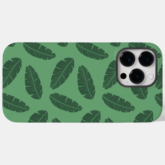 Apple iPhone 11 Pro Max grüne Blätter Muster Case-Mate iPhone Hülle (Rückseite (Horizontal))