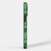 Apple iPhone 11 Pro Max grünliches Blätter-Muster Hülle (Rechte Seite)