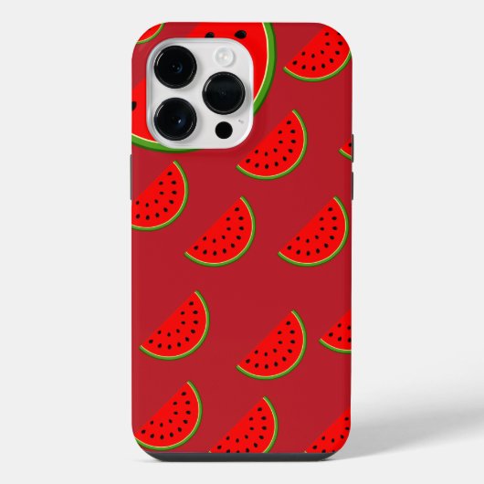 Apple iPhone 11 Pro Max | Wassermelone Muster Hülle (Rückseite)
