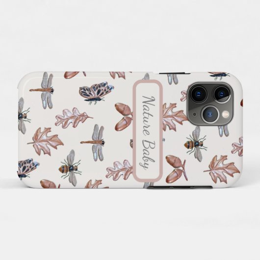 Apple iPhone 11Pro Case Nature Baby Print (Rückseite (Horizontal))