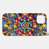 Apple iPhone 13 Case-Mate mit rumänischen Farben Hülle (Rückseite (Horizontal))