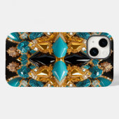 Apple iPhone 14 Case-Mate Bahamas Farben Hülle (Rückseite (Horizontal))