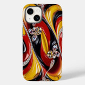 Apple iPhone 14 Case-Mate Belgische Farben Hülle (Rückseite)