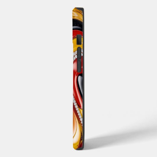 Apple iPhone 14 Case-Mate Belgische Farben Hülle (Rückseite / Links)