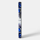 Apple iPhone 14 Case-Mate Blue White Colors Hülle (Rückseite / Links)