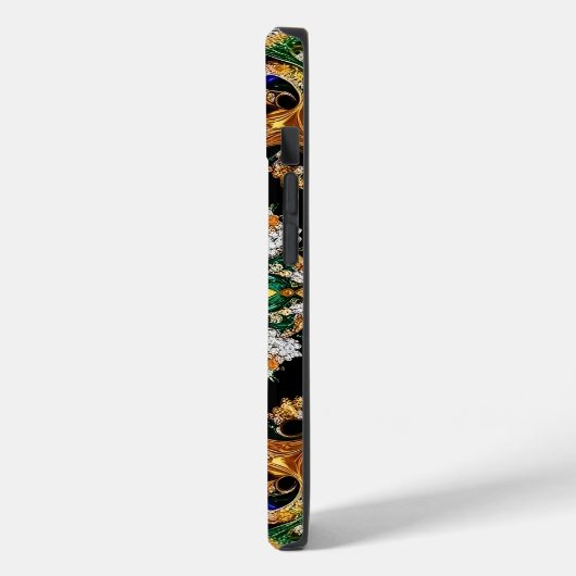 Apple iPhone 14 Case-Mate Brasilianische Farben Hülle (Rückseite / Links)