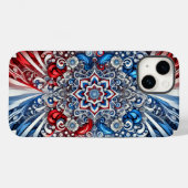 Apple iPhone 14 Case-Mate Französisch Farben Hülle (Rückseite (Horizontal))