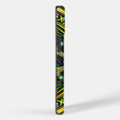 Apple iPhone 14 Case-Mate Jamaikanische Farben Hülle (Rückseite / Rechts)