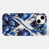Apple iPhone 14 Case-Mate Scottish Thistles Hülle (Rückseite (Horizontal))