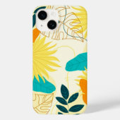 Apple iPhone 14 Case-Tropical Palm Case-Mate iPhone Hülle (Rückseite)