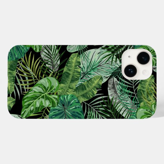 Apple iPhone 14 Case-Tropical Palm Case-Mate iPhone Hülle (Rückseite (Horizontal))