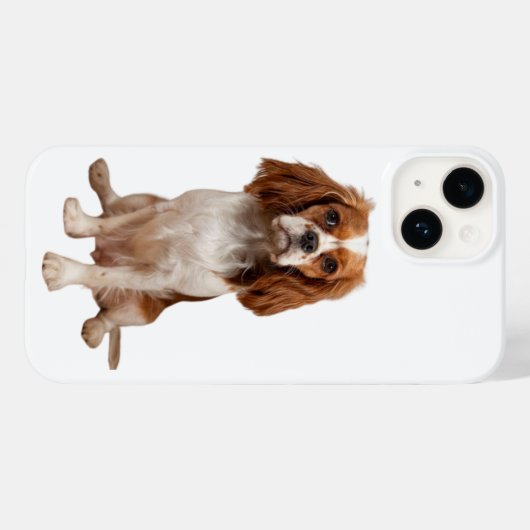 Apple iPhone 14 Fall mit King Charles Cavalier Case-Mate iPhone Hülle (Rückseite (Horizontal))