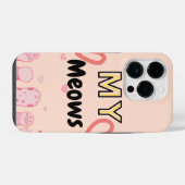 Apple iPhone 14pro Gehäuse Kitty Pads Hülle (Rückseite (Horizontal))