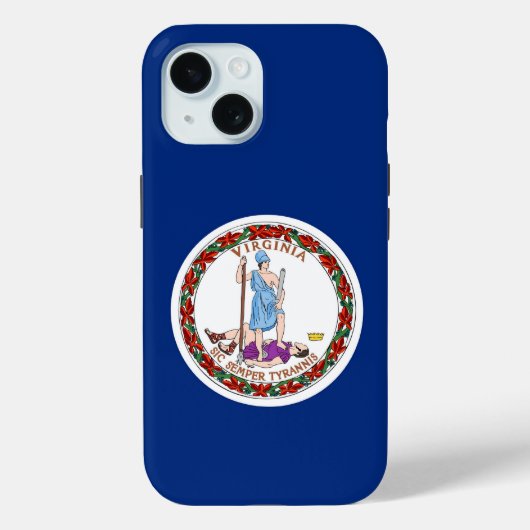 Apple iPhone 15 Case-Mate, Flagge des Bundesstaate Case-Mate iPhone Hülle (Rückseite)