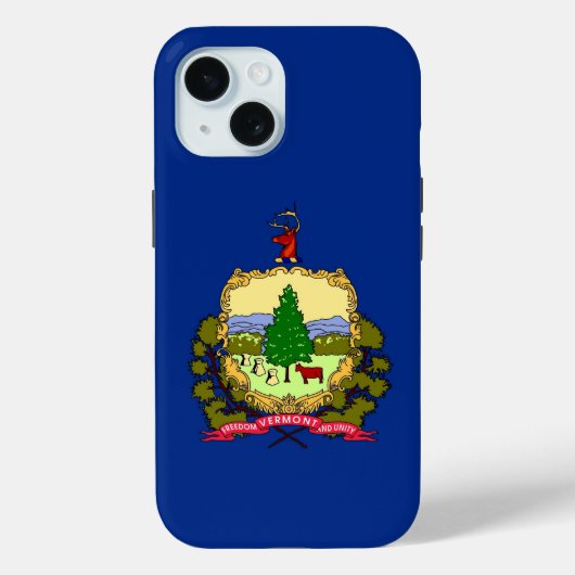 Apple iPhone 15 Case-Mate, Flagge des Bundesstaate Case-Mate iPhone Hülle (Rückseite)