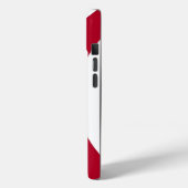 Apple iPhone 15 Case-Mate mit Alabama-Flagge Case-Mate iPhone Hülle (Rückseite / Links)