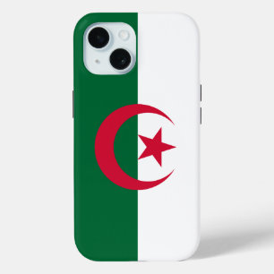 Apple iPhone 15 Case-Mate mit Algerien-Flagge Hülle