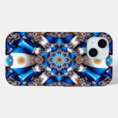 Apple iPhone 15 Case-Mate mit argentinischen Farbe Hülle (Rückseite (Horizontal))